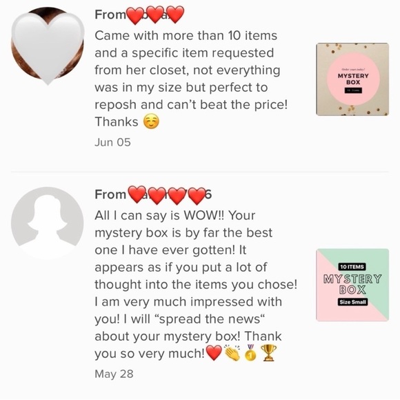 LUXURY MYSTERY BOX SIZE S/M 10 ITEMS - Picture 4 of 5